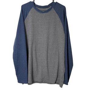 Orvis Men's Large Gray Raglan Long Sleeve